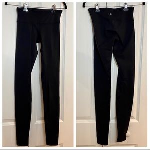 Lululemon Wunder Under Full Length Black Leggings